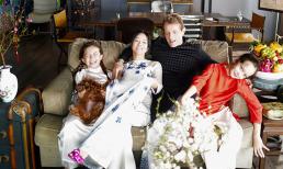 Bạn trai Tây đón Tết Nguyên Đán cùng gia đình Hồng Nhung