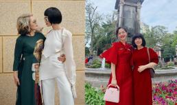 Loạt hot girl Việt đăng ảnh bên mẹ, xinh đẹp và trẻ trung như các chị gái