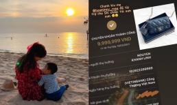 Hoà Minzy chi mạnh 10 triệu, thay mặt quý tử tặng quà cho con gái Bùi Tiến Dũng nhân dịp Valentine