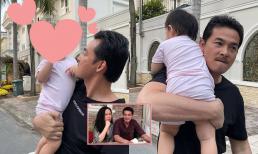 Không còn giấu kín, Quách Ngọc Ngoan khoe con gái cưng lớn phổng phao và đáng yêu