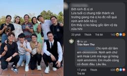 Nam Thư đáp trả 'cực gắt' khi bị netizen yêu cầu 'bớt nịnh nghệ sĩ Hoài Linh'