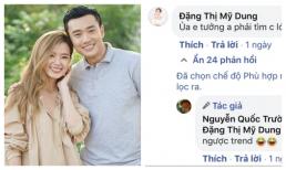 Quốc Trường tìm người yêu kém 11 tuổi, Midu 'dằn mặt' ngay và luôn
