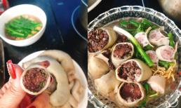 Ra Tết, 'mẹ đảm' bật mí công thức làm dồi lợn hấp dẫn mà không bị hôi