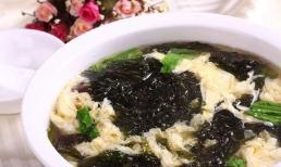 Làm món canh rong biển và trứng, không nên cho nước trực tiếp vào để nấu canh, nên nhớ hai mẹo, canh trứng ngon hơn