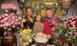 Á hậu Kiều Loan tổ chức sinh nhật ấm cúng bên ba mẹ