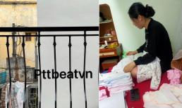 Đi làm về thấy vợ ôm con định nhảy từ ban công tầng 4 xuống, chồng bật khóc vì quá hối hận 