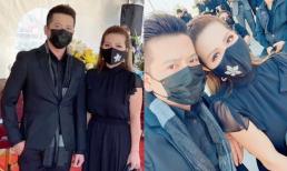 Hoàng Anh và Thắm bebe tình tứ đi đám tang mặc kệ lời chỉ trích