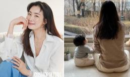 Mỹ nhân 'Bản tình ca mùa đông' khoe con gái 9 tháng tuổi khiến ai cũng trầm trồ 