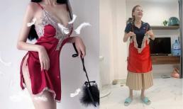 Mua váy ngủ gợi cảm, cô gái khiến dân mạng cười bò khi nhận hàng không khác gì tạp dề