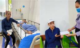 Trịnh Kim Chi kêu gọi được gần 100 triệu, Hạnh Thúy chi trả 10 triệu viện phí cho nghệ sĩ Thương Tín 