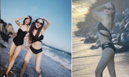 Minh Hằng khoe body bốc lửa khi đi du lịch cùng Khả Ngân