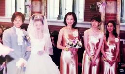 'Nàng Chúc Anh Đài' chia sẻ ảnh hiếm nhân dịp kỷ niệm 21 năm ngày cưới, để lộ dàn phù dâu nức tiếng Hong Kong 