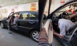 Vừa khỏi đột quỵ, nghệ sĩ Thương Tín khiến netizen lo lắng khi cầm lái ô tô