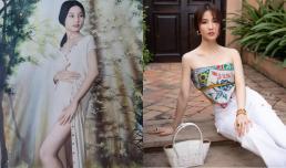 Diễm My 9x khoe ảnh năm 12 tuổi, bố chụp mẹ trang điểm và được netizen khen ngợi: 'Xinh hết phần thiên hạ'