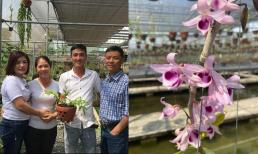 Nghệ nhân Nguyễn Hồ Phúc Vinh chia sẻ bí quyết thành công với việc kinh doanh hoa lan