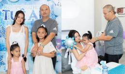 Phạm Quỳnh Anh tái hợp chồng cũ Quang Huy trong tiệc sinh nhật của con gái thứ 2