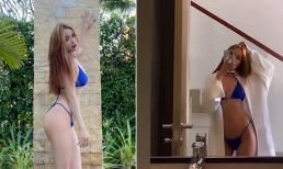 Sĩ Thanh bốc lửa khi diện bikini bé tí, dân mạng 'réo tên' tình cũ Huỳnh Phương