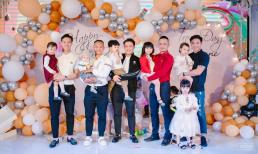 Quế Ngọc Hải cùng dàn cầu thủ nổi tiếng dự lễ thôi nôi của con trai Trọng Hoàng