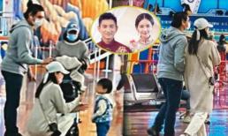 Bẵng đi một thời gian con trai của Ngô Kỳ Long và Lưu Thi Thi đã lớn phổng như thế này