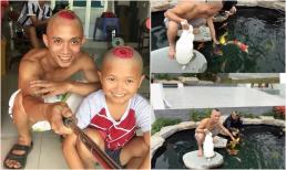 Đổi đời nhờ YouTube, Mao Đệ đúng chuẩn đại gia khi tiếp tục hé lộ bể cá Koi 500 triệu trong 'biệt phủ'