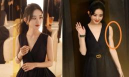 Ảnh cam thường 'tố cáo' Triệu Lệ Dĩnh, gương mặt ngọt ngào nhưng đôi tay 'cơ bắp nổi sóng' khiến nhiều người bất ngờ