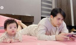 Ông Cao Thắng khoe khoảnh khắc con gái diện đồ đôi và tạo dáng y hệt bố, netizen bật cười: 'Giống nhau y đúc'