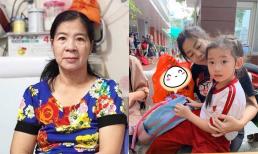 Đúng giỗ đầu của Mai Phương, Trương Bảo Như nghẹn ngào đưa bé Lavie đến thắp nhang cho mẹ