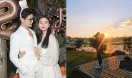 Huy Trần đăng ảnh hôn Ngô Thanh Vân, không quên nói lời ngọt ngào dành cho bạn gái