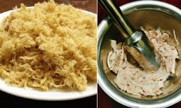 Làm ruốc muốn bông xốp, lên màu đẹp như ngoài hàng thì đừng bỏ qua một số mẹo dưới đây