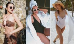 Siêu mẫu Thanh Hằng gợi ý một số mẫu áo tắm đi biển cho các chị em ở độ tuổi U40