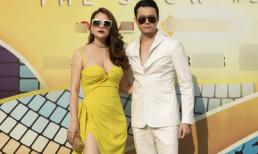 Tháp tùng mẹ con Trương Ngọc Ánh dự show thời trang, Anh Dũng ghi điểm với hành động cực ga lăng