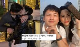 Huỳnh Anh khoe ảnh khoá môi bạn gái ở Phú Quốc, nhưng bị bóc phốt sống ảo vì check-in ở Paris giống Vũ Khắc Tiệp