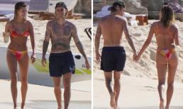 Nóng mắt màn khoe thân hình 'xôi thịt' trên biển của vợ chồng Justin Bieber 