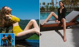 Sao Việt 23/3/2021: Hồ Ngọc Hà diện bikini bốc lửa nhưng dân tình chỉ chú ý đến bàn tay hư của Kim Lý; Thanh Hằng khoe chân dài miên man