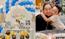 Ly Kute tổ chức sinh nhật cho con trai, ngoại hình của bé Khoai Tây được dân tình khen 'cực phẩm' 