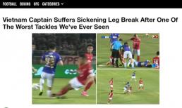 'Pha vào bóng tồi tệ nhất lịch sử', báo Anh phát hoảng với pha vào bóng của Hoàng Thịnh với Hùng Dũng