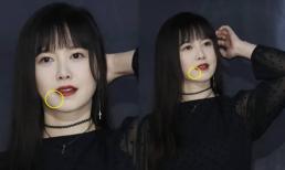 Goo Hye Sun bị dính đồ ăn trên mặt khi tham gia buổi họp báo?