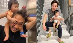 Cường Đô La than bị ái nữ “đè đầu cưỡi cổ”, nhìn khoảnh khắc ai cũng khẳng định Đàm Thu Trang “đẻ thuê” 