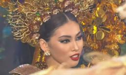Ngọc Thảo cực thần thái trong đêm thi trang phục dân tộc tại Miss Grand 2020