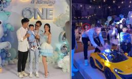 Tiệc thôi nôi hoành tráng của cháu ngoại Minh Nhựa: 'Bà cả' Phương Thúy và 'bà hai' Mina Phạm cùng xuất hiện, liệu có đụng mặt?