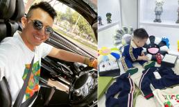 Mới lộ mặt, cháu ngoại Minh Nhựa đã được bố mẹ rich kid phô khéo sự giàu có qua bộ sưu tập đồ hiệu 