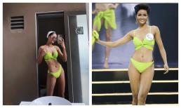 Đăng ảnh diện bikini nóng bỏng ở thì hiện tại và quá khứ, H'Hen Niê mạnh dạn hỏi fan 'thích cô nào hơn'?