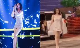 Nhan sắc thật của 'mẹ bỉm sữa' Đông Nhi qua camera thường, chiếc váy siêu ngắn mới là tâm điểm chú ý