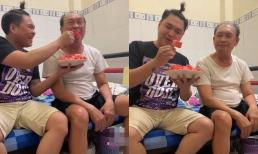 Hiếm hoi con trai Lê Giang hội ngộ vui vẻ bên nghệ sĩ Duy Phương, chia sẻ xúc động vì lần đầu làm điều này cho bố