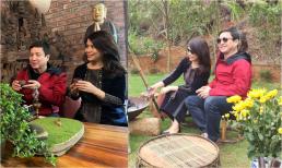 NS Chí Trung cùng bạn gái doanh nhân về Hà Nam vãn cảnh chùa