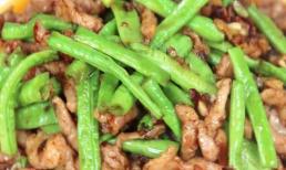 Đậu đũa xào thịt lợn có một mẹo nhỏ, giúp thịt mềm nhưng không bị tanh, nhũn
