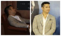 Dự ra mắt phim do mình đóng chính, Trương Thế Vinh ngủ quên suýt không chụp ảnh với Nhã Phương