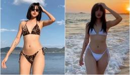 Tú Hảo đăng ảnh mặc bikini nóng bỏng sau 4 năm đăng quang The Face, được khen tròn trịa hơn trước