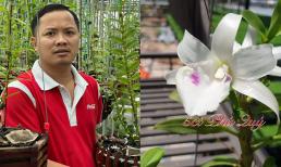 Nghệ nhân Nguyễn Duy Quý hướng dẫn kỹ thuật trồng lan Var vào mùa hè