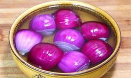 Tôi đã ăn hành trong 30 năm đây là lần đầu tiên thấy cách làm sáng tạo này, thậm chí không thể mua chúng ở nhà hàng, nó rất ngon